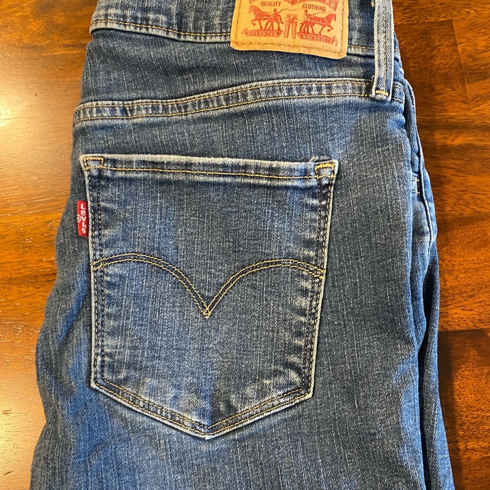 levis 720 high rise super skinny 31